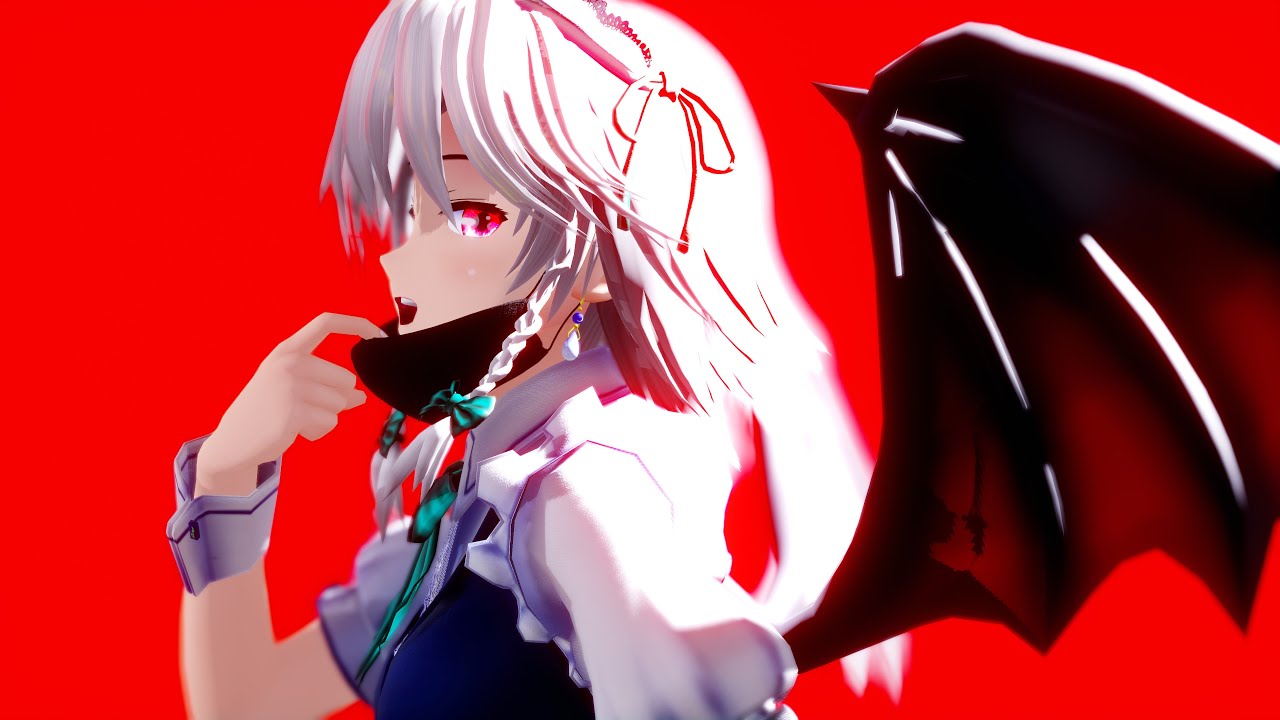 【東方MMD】十六夜咲夜でヴァンパイア【踊ってみた】