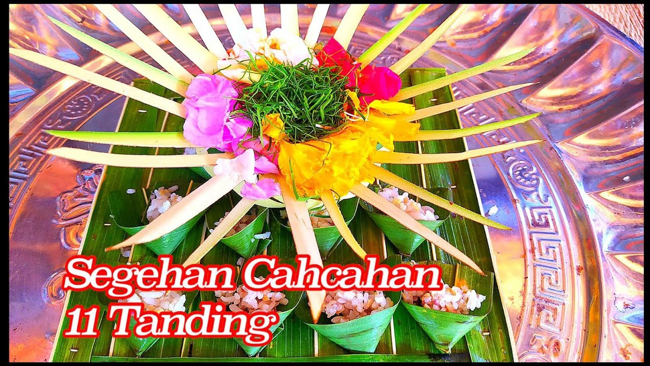 Cara membuat Segehan cacah 11 tanding