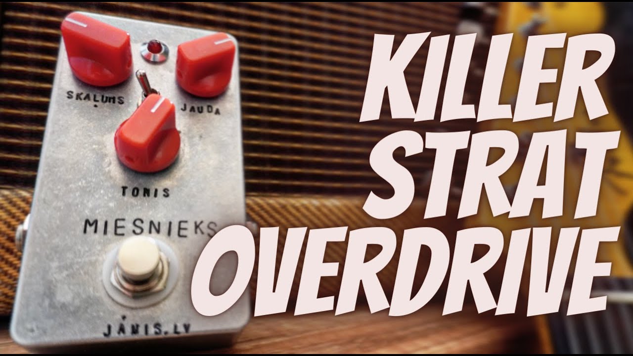 Janis MIESNIEKS Overdrive Pedal Demo !!!