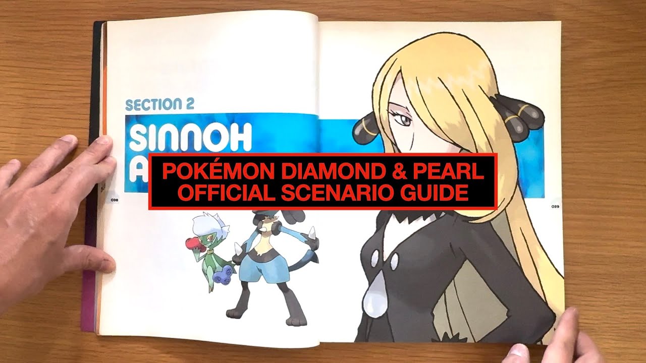 2006 POKÉMON DIAMOND AND PEARL OFFICIAL SCENARIO GUIDE 