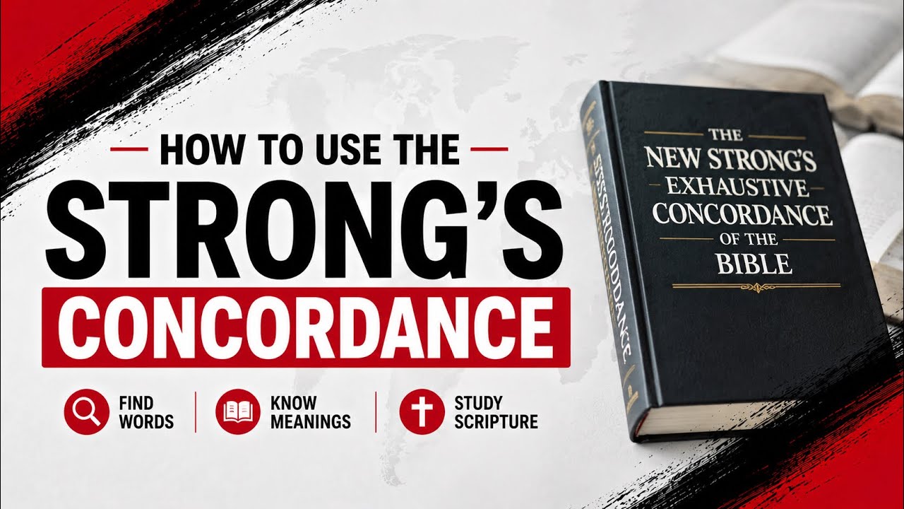 STRONG’S CONCORDANCE TUTORIAL FOR BEGINNERS