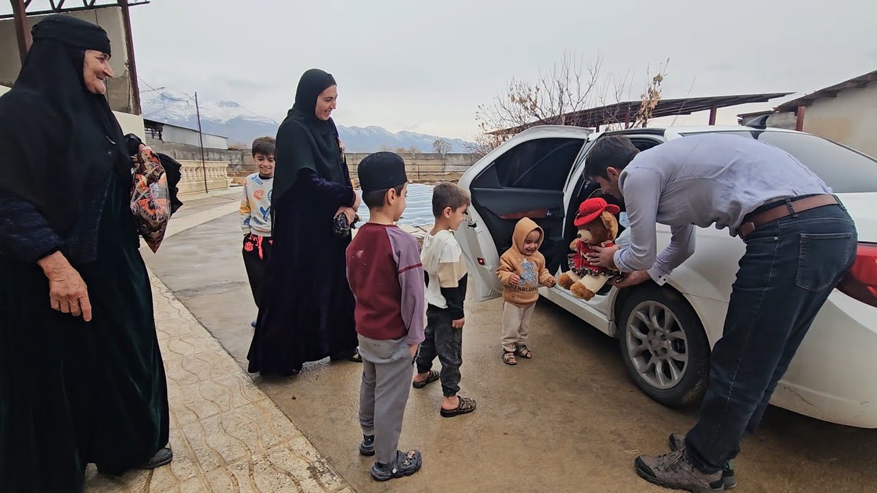 ✨️🏡Vlog of Babak&rsquo;s return home and the welcome from the children for the father of the family