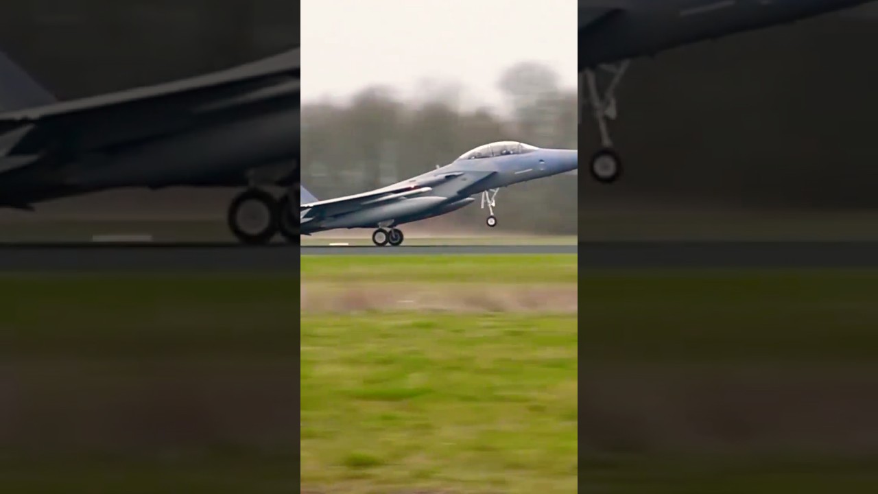 F-15D aerodynamic braking