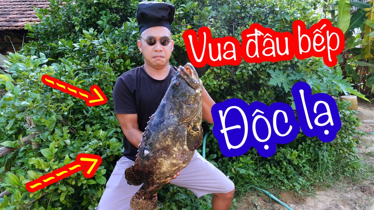 Vua Đầu Bếp Cá Mú Nhà Hàng 5 Sao - Tìm Ra Món Độc Lạ Từ Cá Khủng | Son Duoc Vlogs