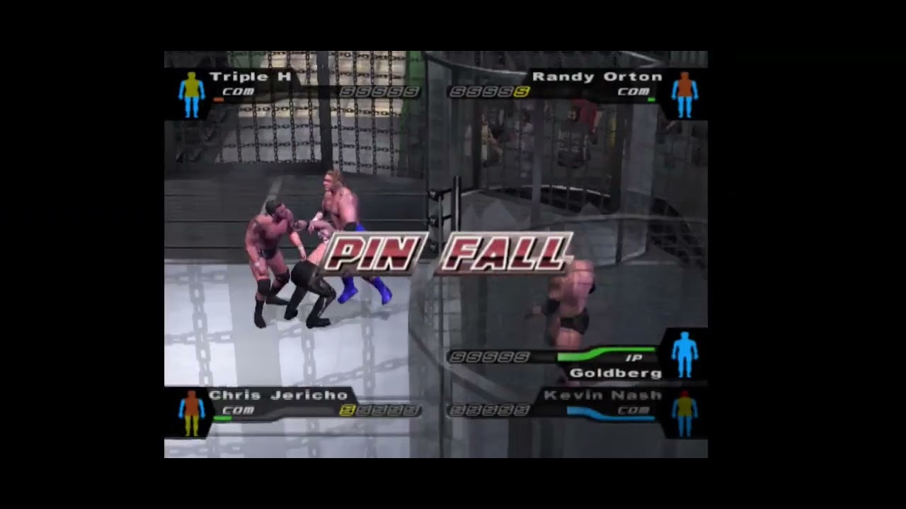 WWE #smackdownpain 2003 elimination of chamber recreated.
