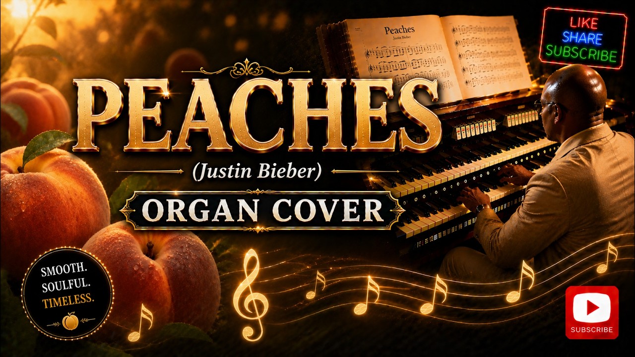 PIPE ORGAN COVER: PEACHES (Justin Bieber) 🎹🍑by Martijn Koetsier