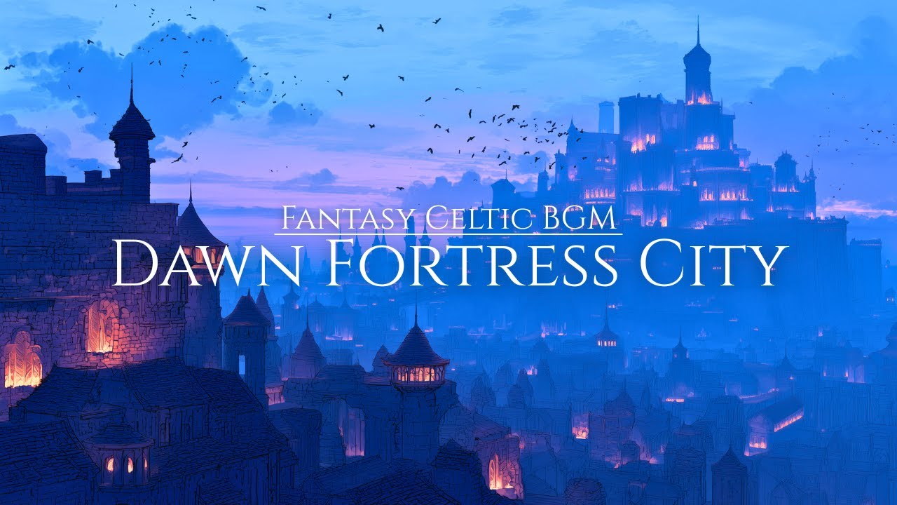 Fantasy Celtic BGM | Dawn Fortress City