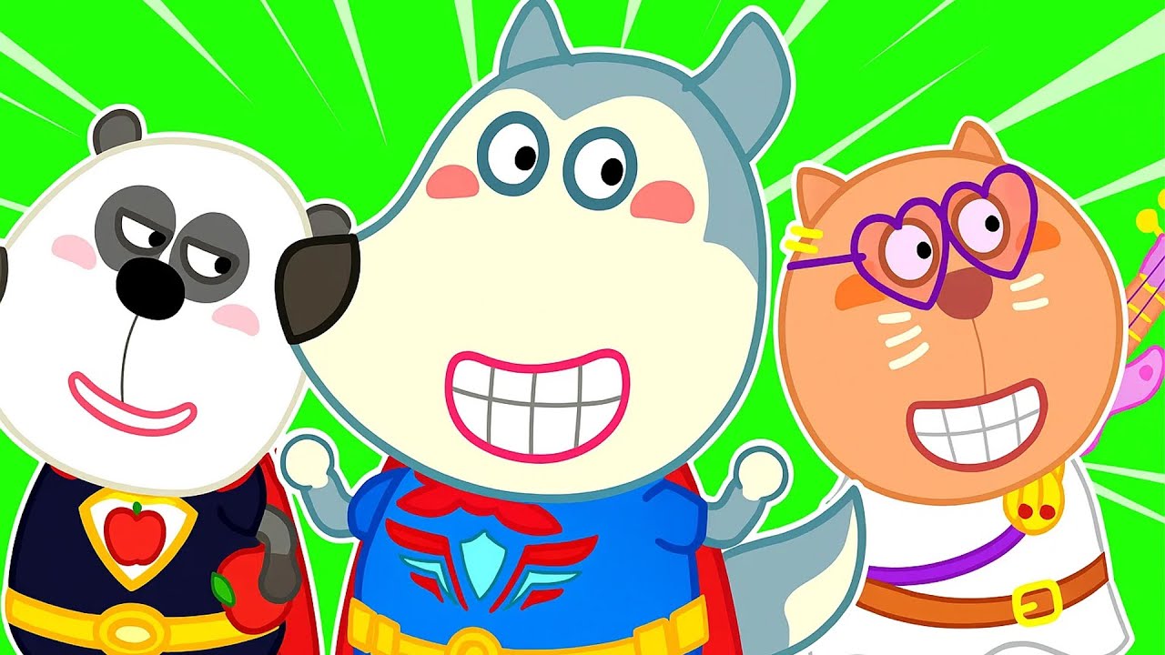 Est-ce difficile d'être Superman ?🦸🏻pratiqué depuis l'enfance | Wolfoo TV France