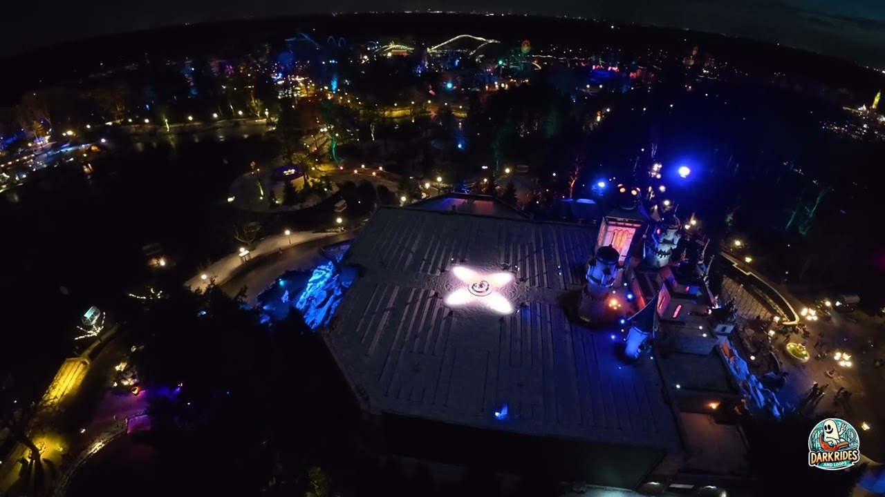 Efteling, Pagode, Intamin (Nightride, 4K, 2026)