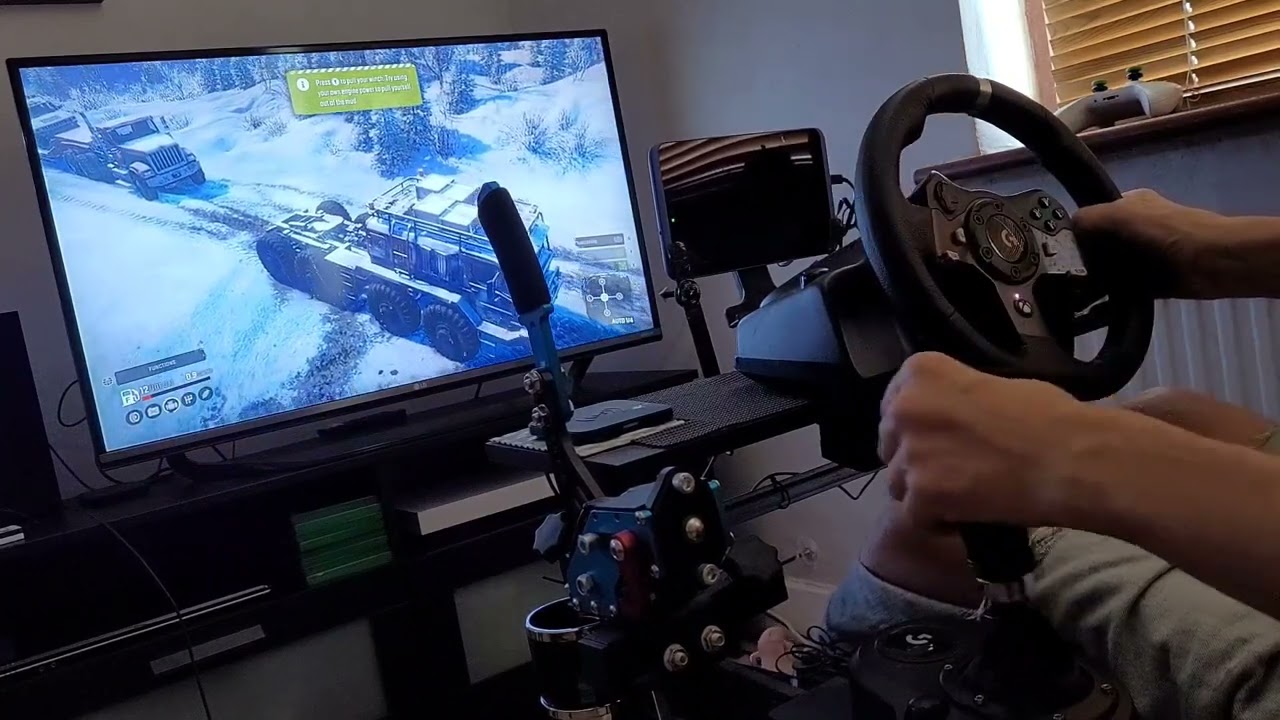 snowrunner Xbox series X next gen update Logitech wheel
