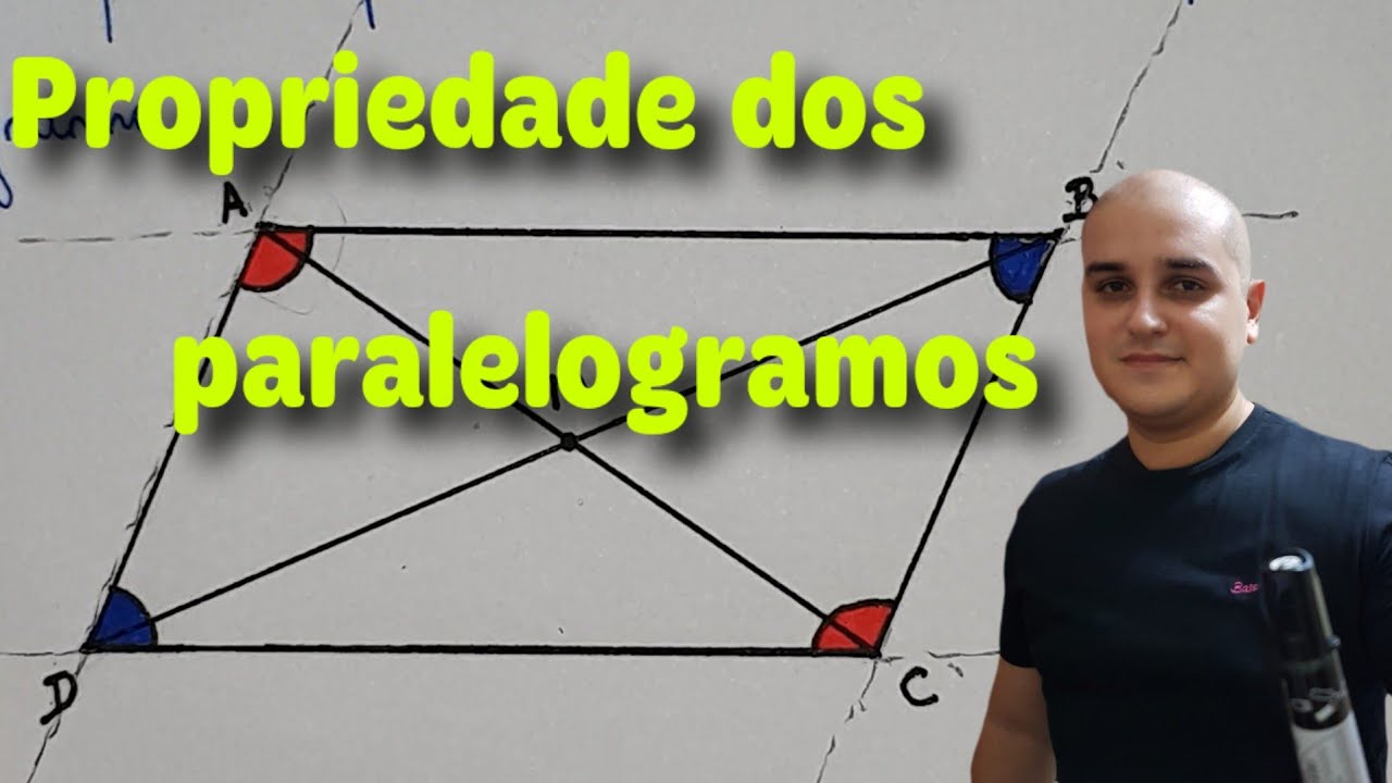 Quadriláteros 05: Propriedade dos paralelogramos