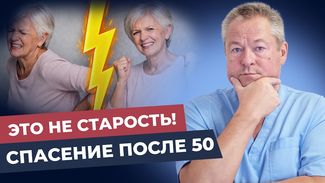 Как убрать боль без таблеток в 60 лет? Ленивый способ доктора Божьева