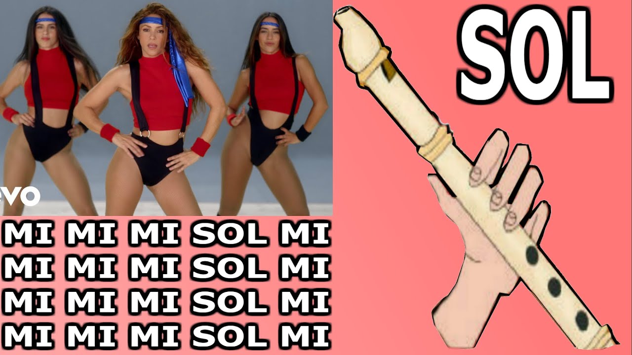 Girl like me, flauta dulce fácil, tutorial con animación, easy flute recorder