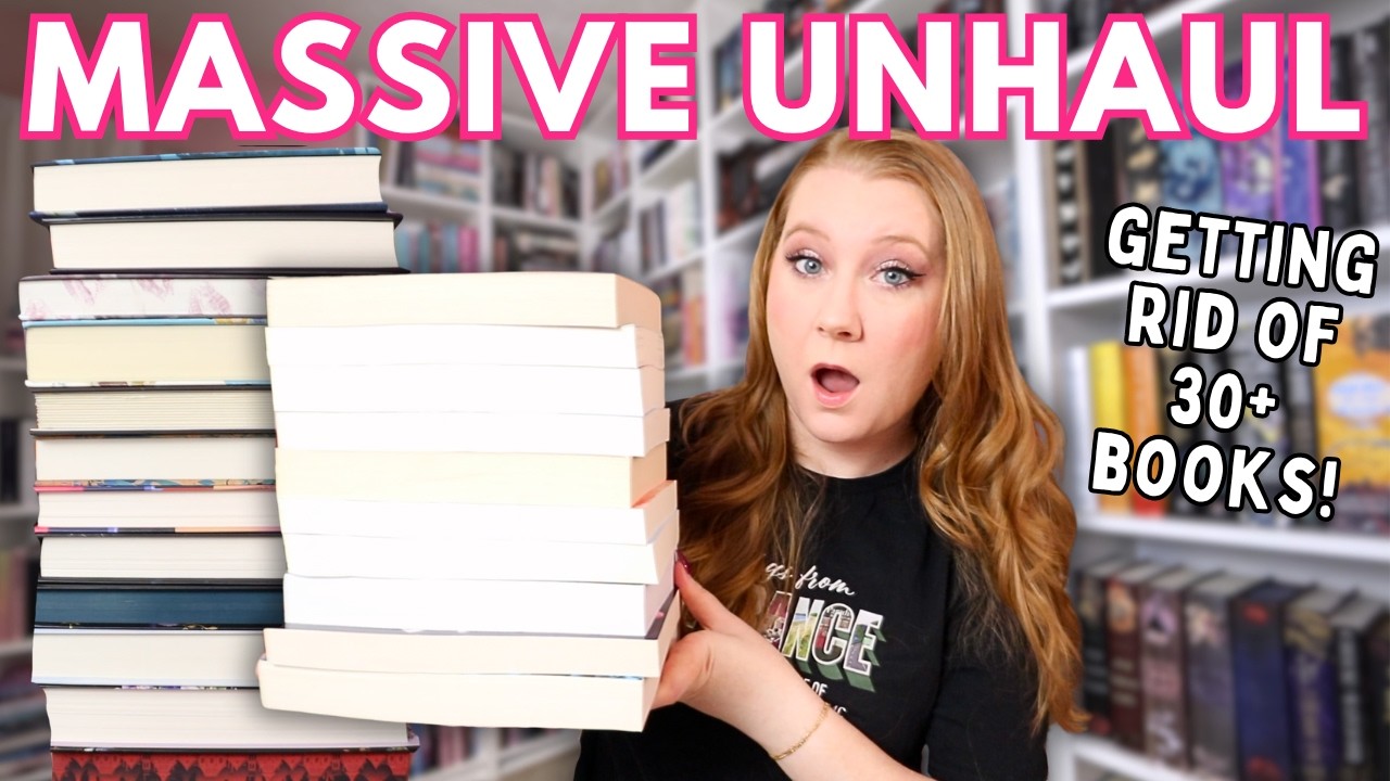 Разбираю книжные полки и избавляюсь от книг ❌📚 РАСХЛАМЛЕНИЕ: 30+ КНИГ