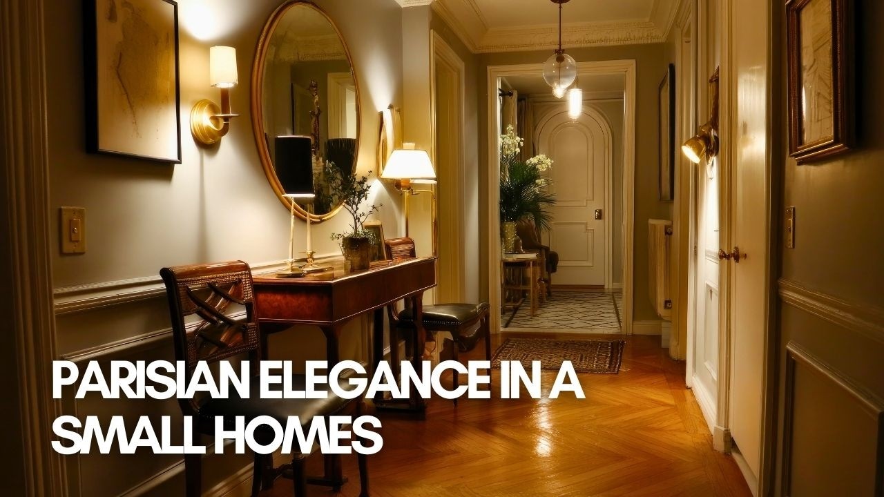 Parisian Elegance In a Small Homes | Interior Decor Ideas You’ll Want to Try Now