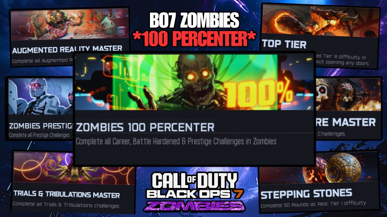 У МЕНЯ УШЛО *7 МЕСЯЦЕВ*, ЧТОБЫ НАКОНЕЦ ПРОЙТИ BO7 ZOMBIES НА 100%!!
