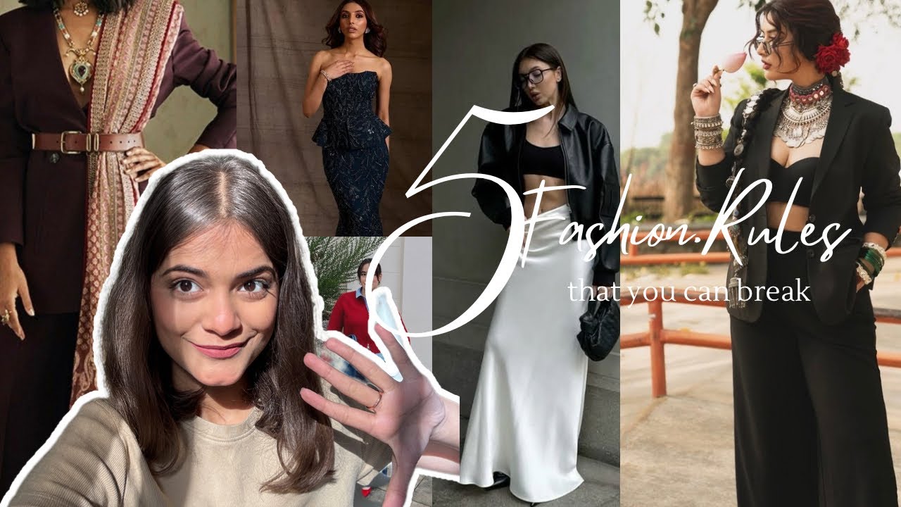 Fashion rules that you can break & when you should!|Jiya kewalramani 