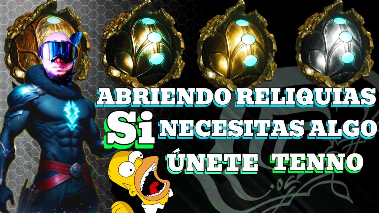 &iexcl;&Uacute;NETE A LA AVENTURA! Abriendo Reliquias en Warframe | Consigue Lo Que Necesitas!