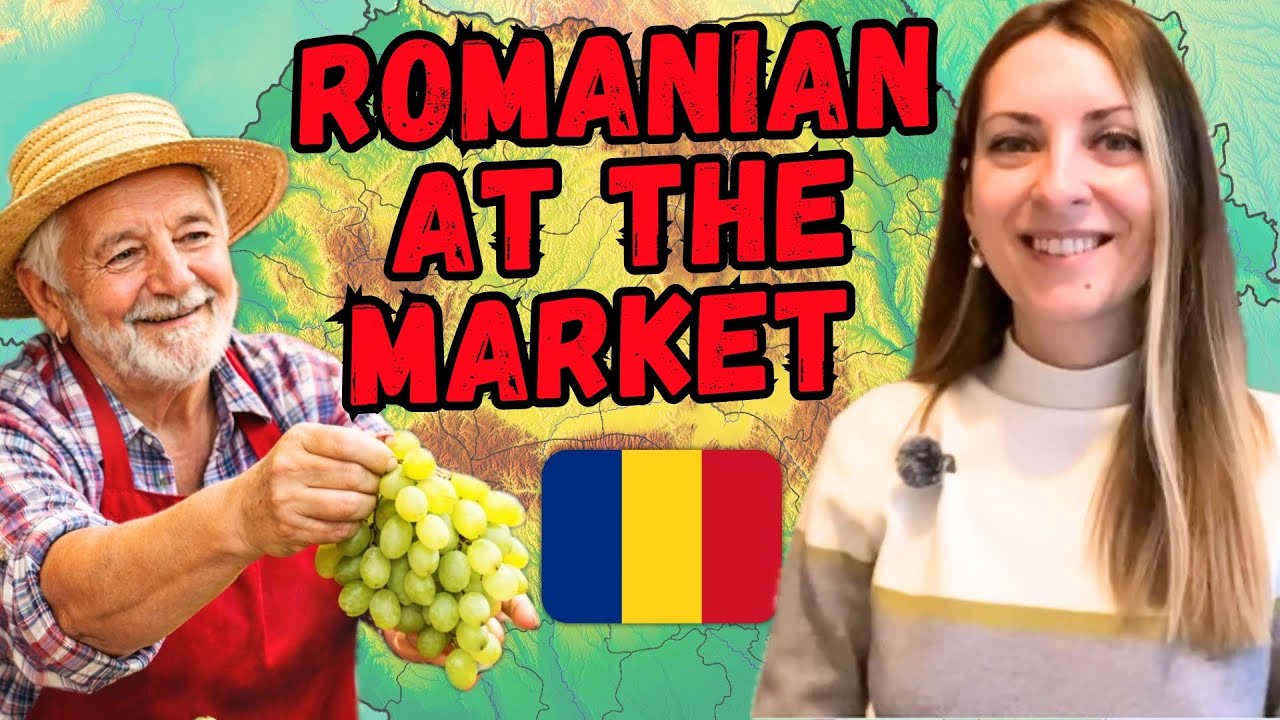 Learn Romanian at the Market 🇷🇴 DIALOGUE