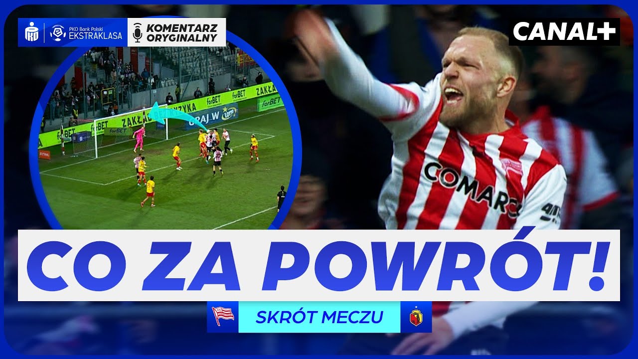 Z 0:2 NA 2:2! URWALI PUNKTY MISTRZOWI! CRACOVIA - JAGIELLONIA, SKRÓT MECZU