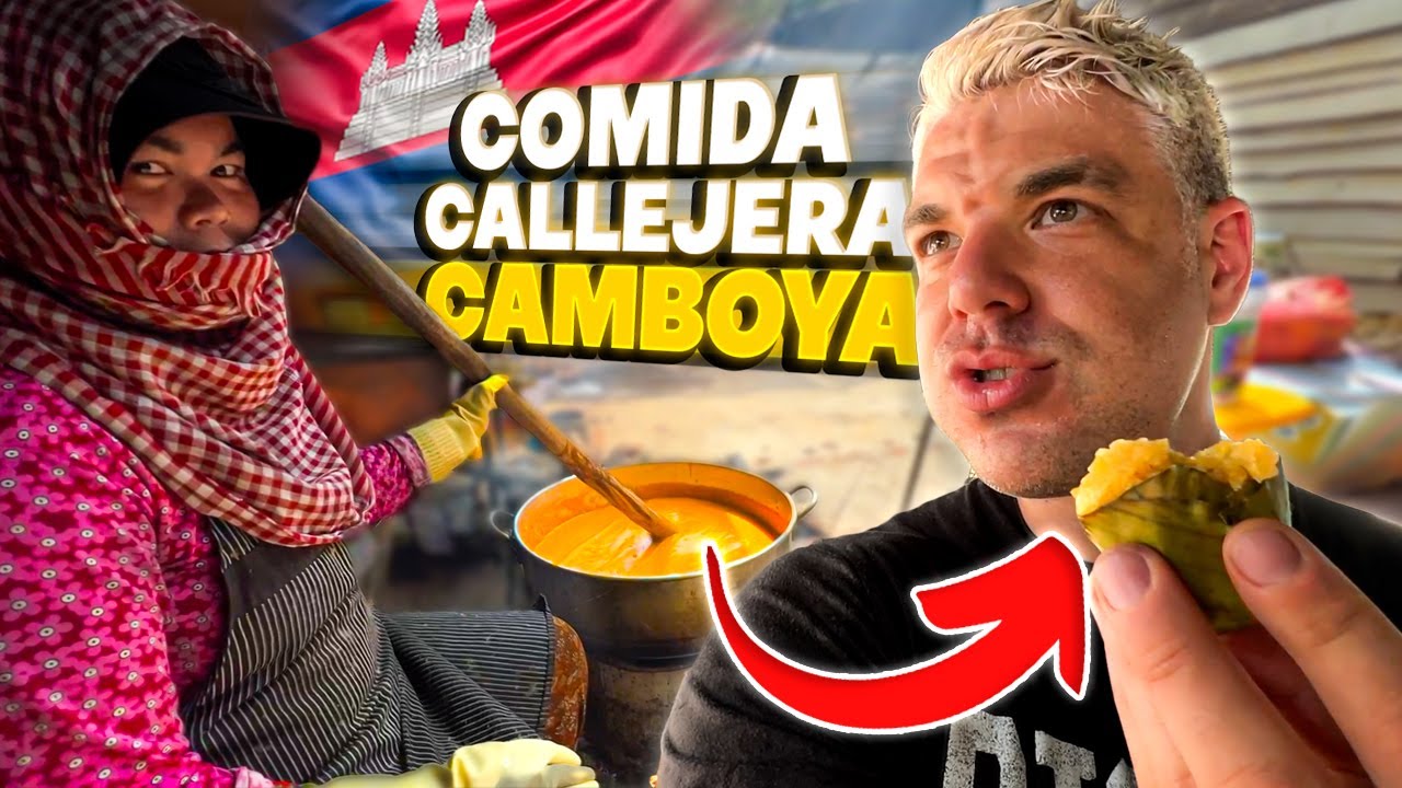LA GENTE ESPERA HORAS PARA COMER ESTO en CAMBOYA | TEMPLOS DE ANGKOR Y RATAS HÉROE 🐀
