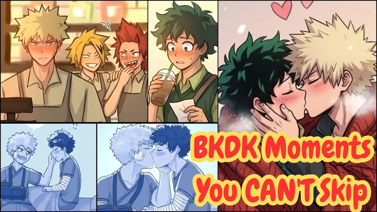 🔥 Моменты из BKDK, которые нельзя пропустить ❤️💚 | Милый, забавный и хаотичный Деку и Бакуго [анг...