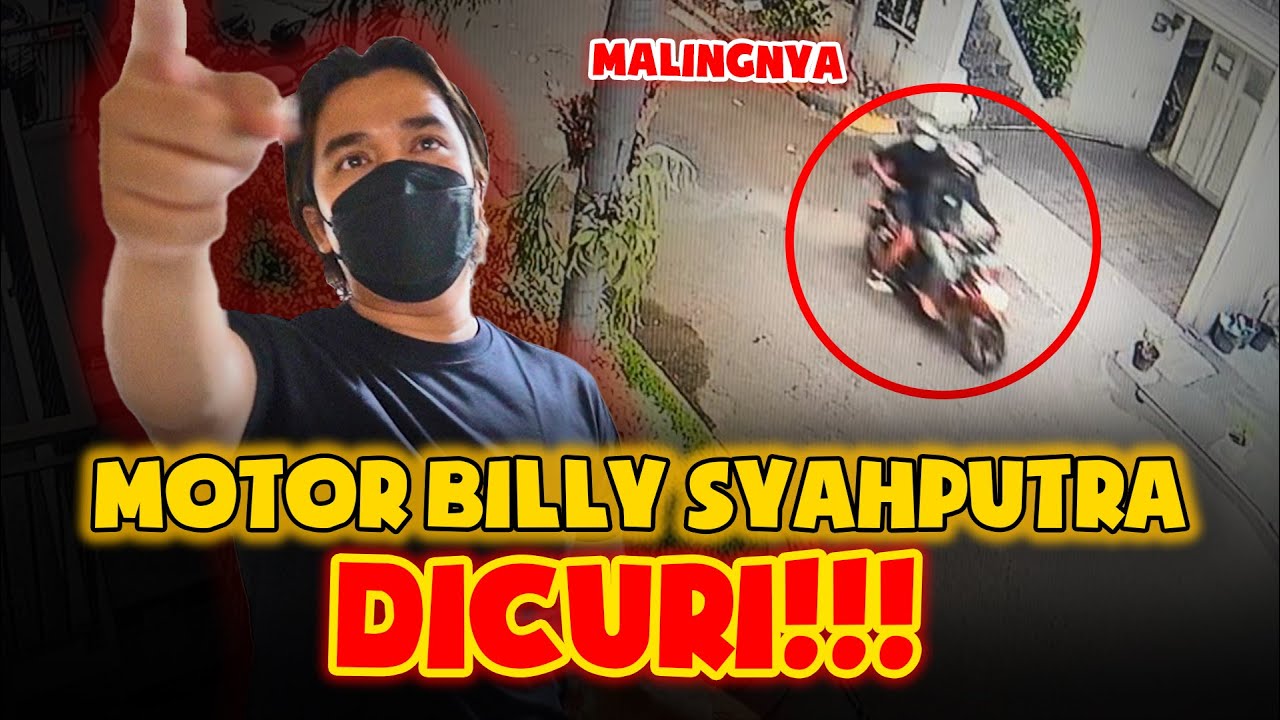 DETIK DETIK MALING KERUMAH BILLY SYAHPUTRA DAN NGAMBIL MOTOR