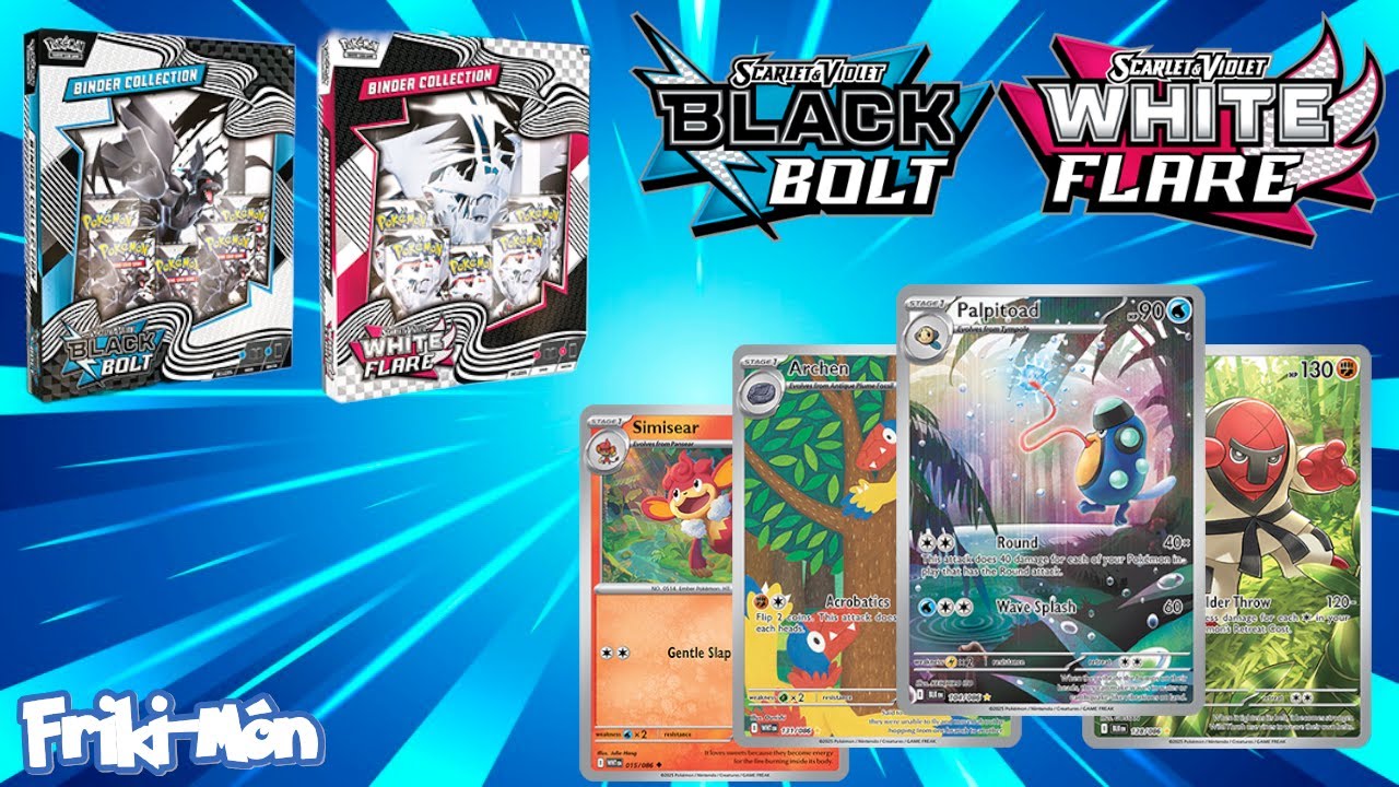Black Bolt & White Flare Binders - Hits que animan a completar esta coleccion - Pokemon TCG