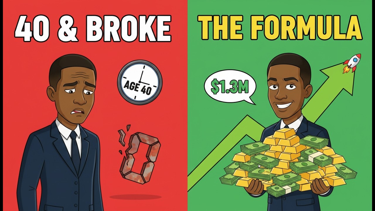 If You Are BROKE At 40, Watch This (The $1.3M Formula)