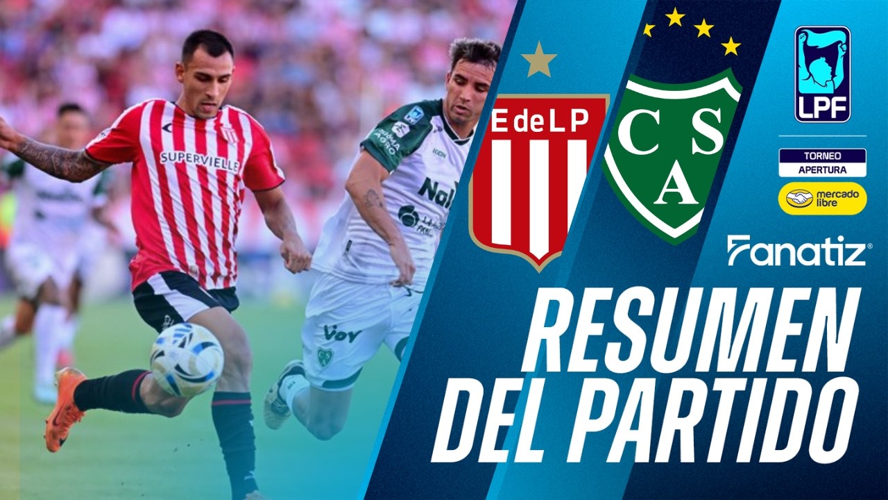 Estudiantes de La Plata 1-0 Sarmiento - Resumen del Partido | #TorneoApertura2026