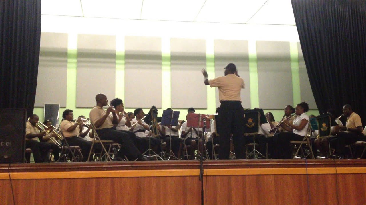 Barbados Pathfinder Band & Barbados Defence Force Band - With Thine Eyes