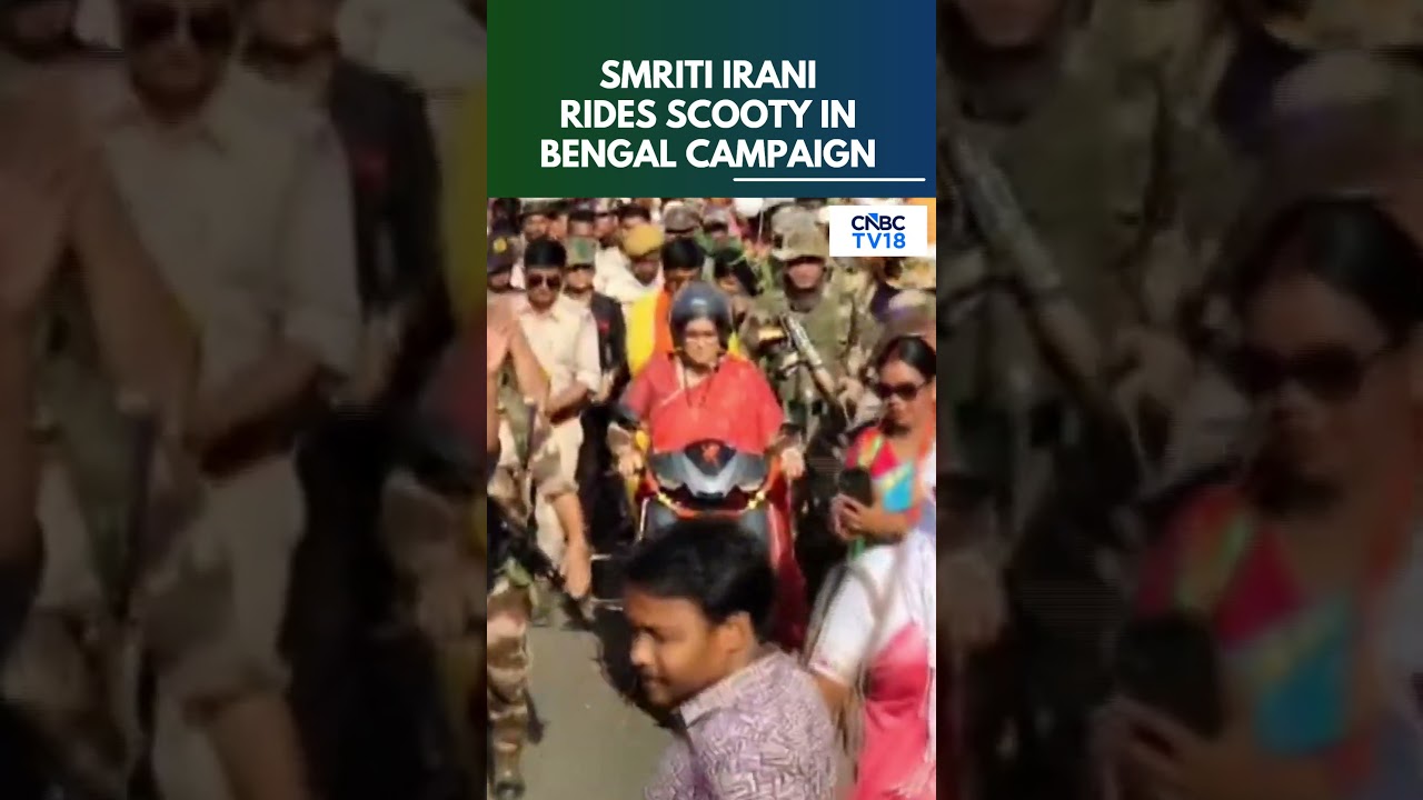 West Bengal Polls: Smriti Irani Holds Roadshow in West Midnapore | West Midnapore Candidate | N18S