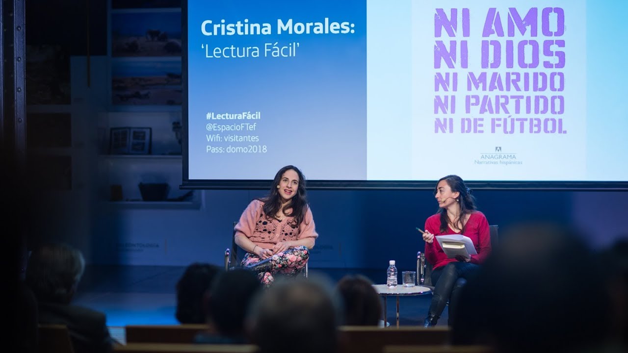 Cristina Morales: 'Lectura F&aacute;cil' | #LecturaF&aacute;cil