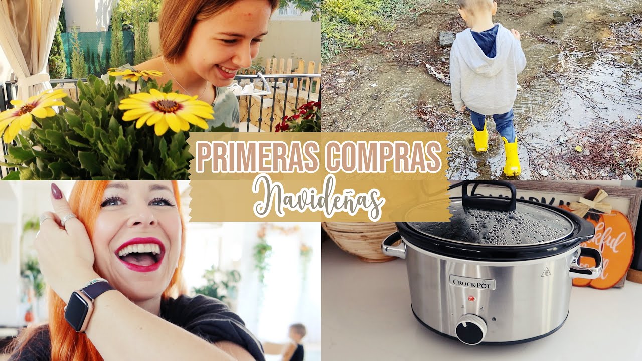 PRIMERAS COMPRAS NAVIDEÑAS! 🎄 PLANTITAS NUEVAS 🌻 WILLIAM SE GRABA y MORIMOS DE AMOR! - VLOG DIARIO
