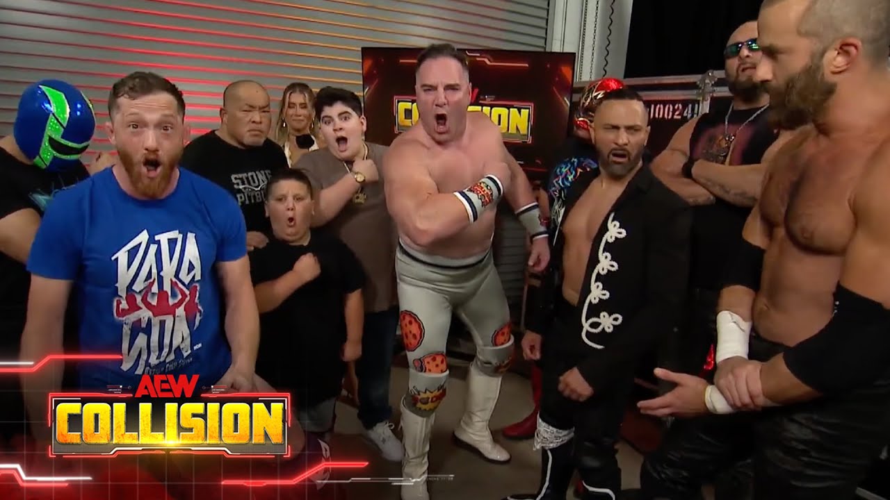 Big Boom AJ, Big Justice и The Rizzler находят партнёров против Don Callis Family | AEW Collision...