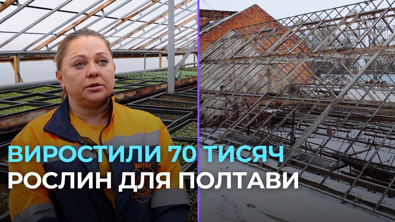 Сім працівниць «Декоративних культур» виростили 70 тисяч рослин