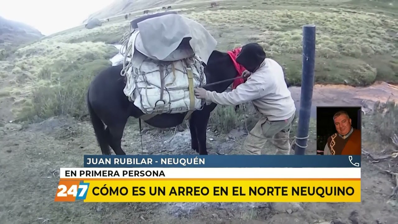 PYV | CÓMO ES UN ARREO EN EL NORTE NEUQUINO | JUAN RUBILAR | 15/04/22