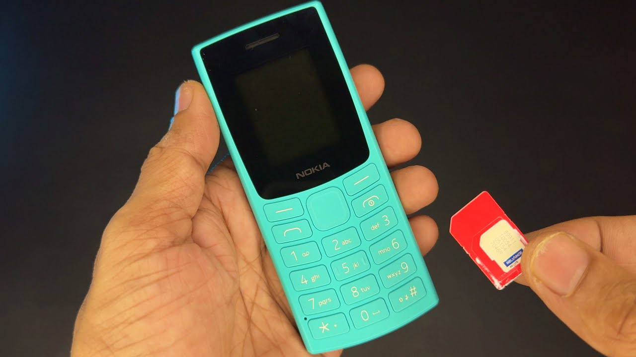 New Nokia 105 - How to Insert SIM/Remove Battery