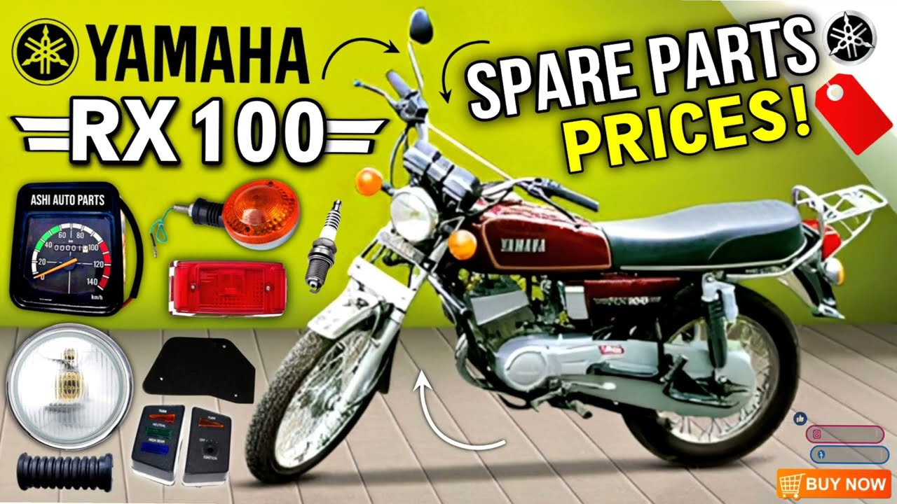 Prices❓Yamaha RX100 spare parts | Yamaha spare parts online | Rx100 spare parts #rx100spares