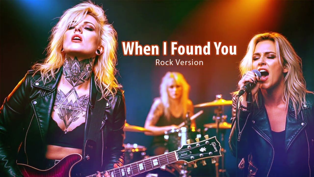 When I Found You (Rock Ballad Version) – 80s Melodic Rock Ballad | Emotional Female Vocal 2025