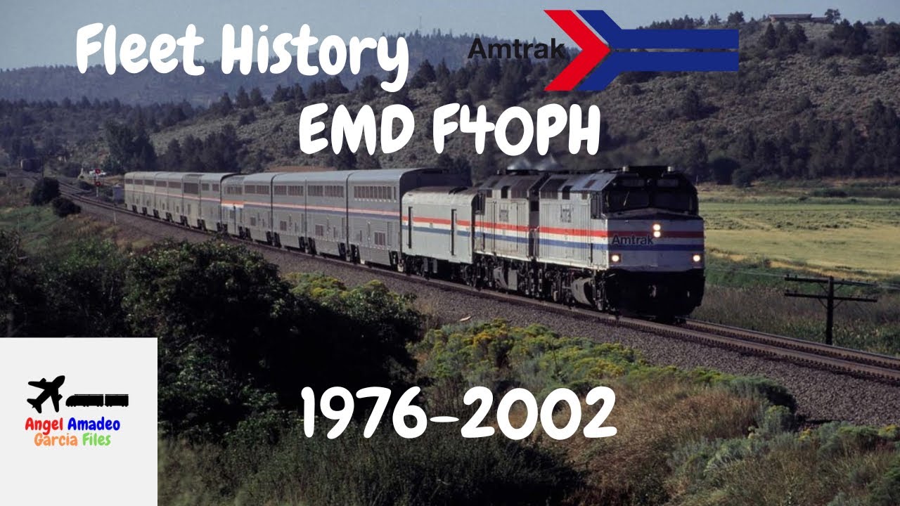Locomotive History - Amtrak EMD F40PH (1976-2002)