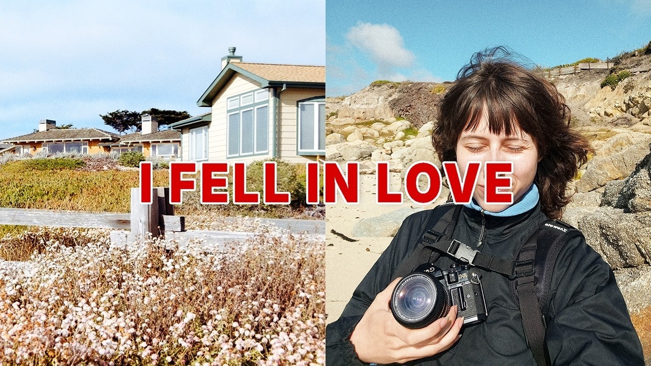 Relaxing Film Photography On The California Coast