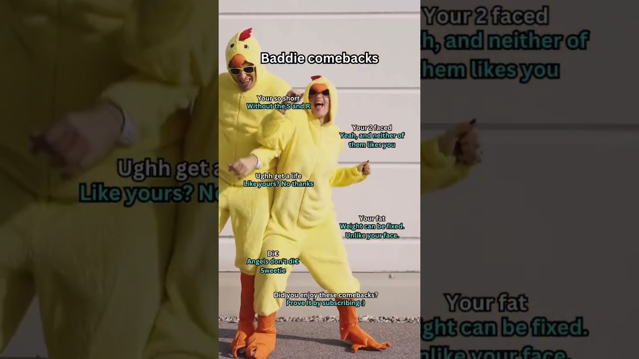 Baddie Comebacks 😈 #youtubeshorts #shortsvideo #trending #viralvideos #usa