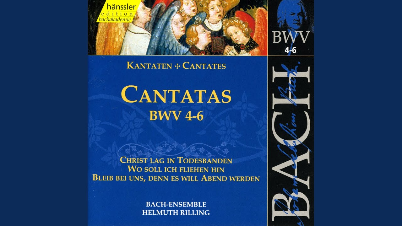 Wo soll ich fliehen hin, BWV 5: Aria: Ergiesse dich reichlich, du gottliche Quelle (Tenor)