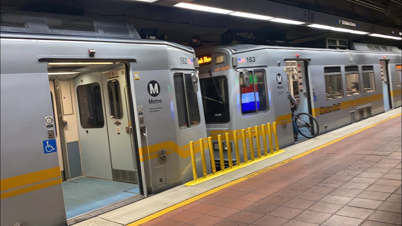 METRO A LINE (BLUE LINE) FULL RIDE LONG BEACH TO LOS ANGELES