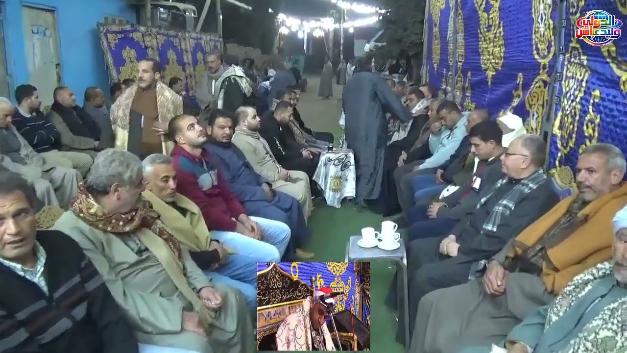 ليلة تكريم المرحوم الحاج عبدالعظيم عبدالله أبوعطيه سنجلف الودن الشيخ عباس احمد عباس العسوى العشاء