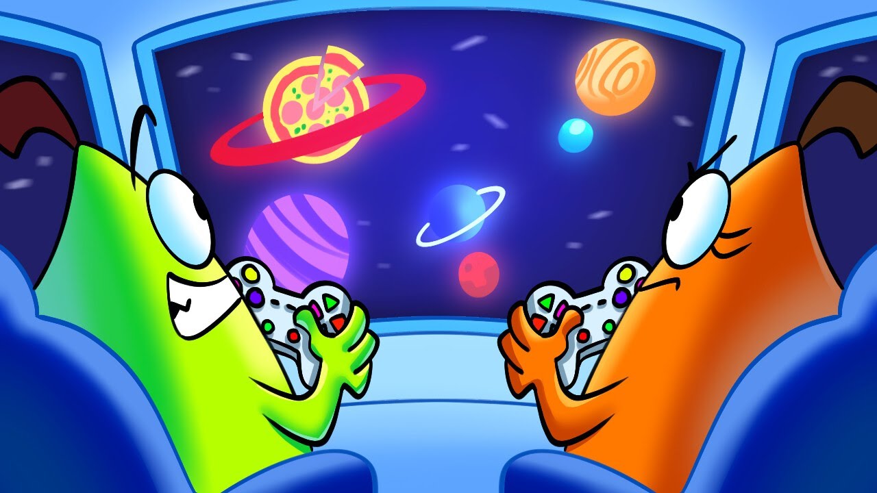 لعبة الفواكه الممتعة في الحياة الواقعية 🍎🍌🎮 | مغامرات مضحكة لزوجين من الكمثرى