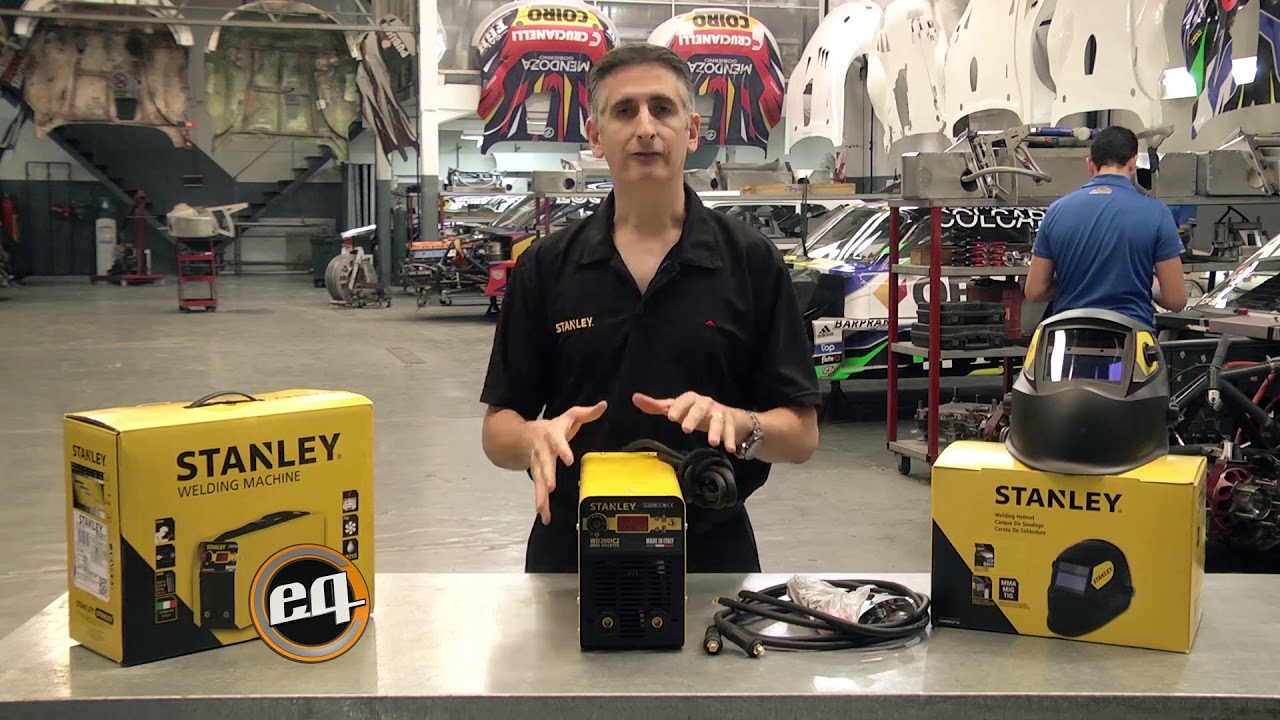 STANLEY: Soldadora inverter MMA de 200 A