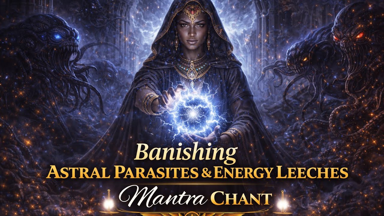 BANISHING ASTRAL PARASITES & ENERGY LEECHES 🛡️🔥 Powerful Protection & Cord Cutting Mantra