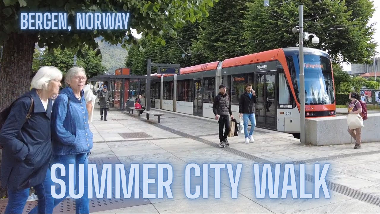 Discover the charm of downtown Bergen, Norway